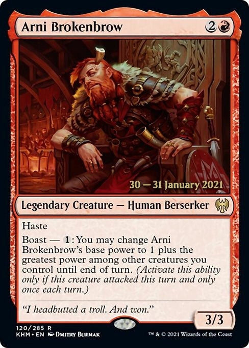 Image for Arni Brokenbrow (120) (PRE) - Magic: The Gathering
