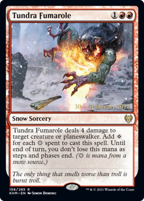 Image for Tundra Fumarole (156) (PRE) - Magic: The Gathering