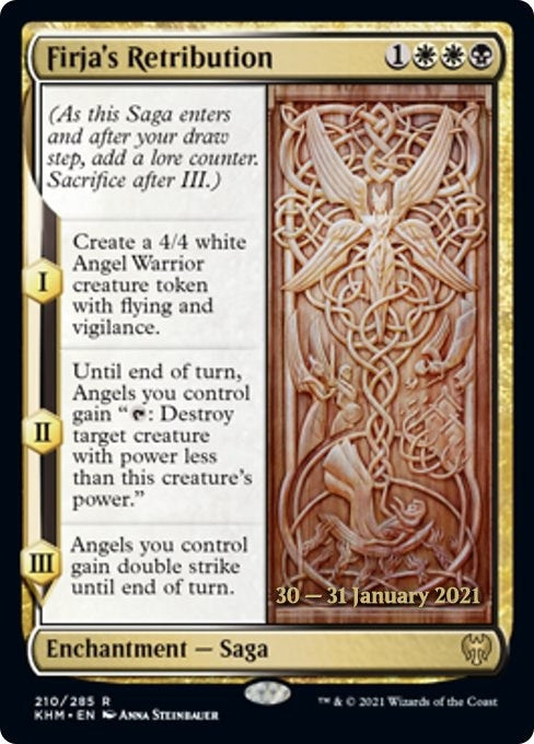 Image for Firja's Retribution (210) (PRE) - Magic: The Gathering