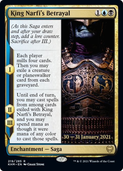 Image for King Narfi's Betrayal (219) (PRE) - Magic: The Gathering