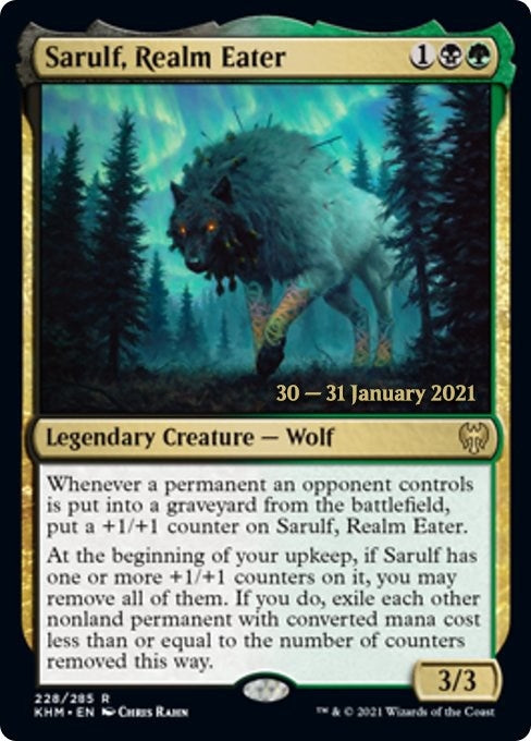 Image for Sarulf, Realm Eater (228) (PRE) - Magic: The Gathering