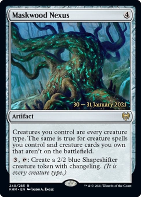 Image for Maskwood Nexus (240) (PRE) - Magic: The Gathering