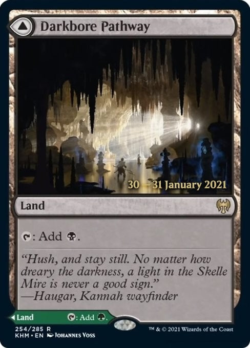 Image for Darkbore Pathway (254) (PRE) - Magic: The Gathering