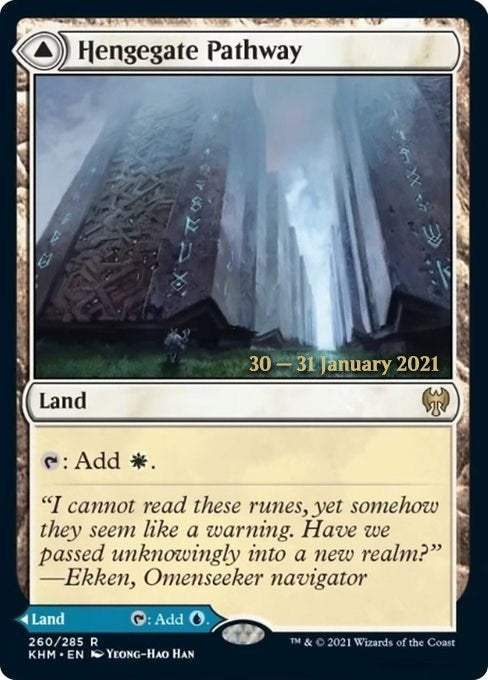 Image for Hengegate Pathway (260) (PRE) - Magic: The Gathering