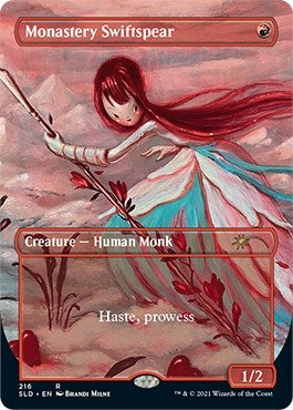 Image for Monastery Swiftspear (216) (SLD) - Magic: The Gathering