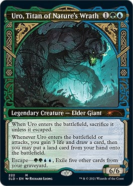 Image for Uro, Titan of Nature's Wrath (222) (SLD) - Magic: The Gathering