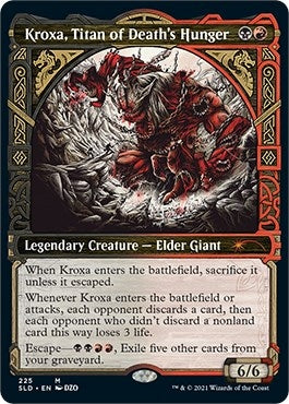 Image for Kroxa, Titan of Death's Hunger (225) (SLD) - Magic: The Gathering