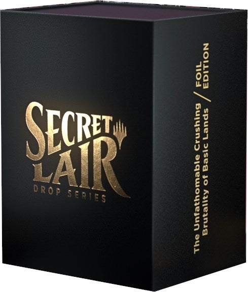 Image for Secret Lair Drop: The Unfathomable Crushing Brutality of Basic Lands - Traditional Foil Edition - Magic: The Gathering