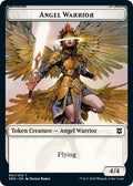 Image for Angel Warrior // Shark Double-Sided Token (Challenger 2021) (1 // 7) (UMP) - Magic: The Gathering