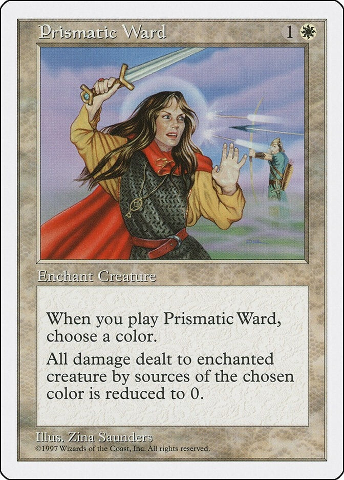 Image for Prismatic Ward (5ED) - Magic: The Gathering