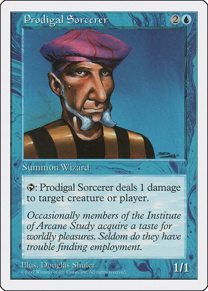 Image for Prodigal Sorcerer (5ED) - Magic: The Gathering