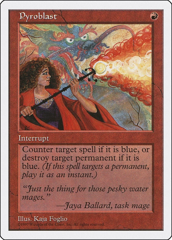 Image for Pyroblast (5ED) - Magic: The Gathering