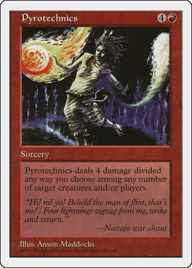 Image for Pyrotechnics (5ED) - Magic: The Gathering