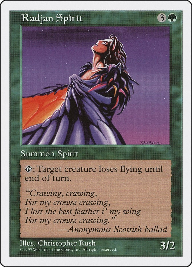 Image for Radjan Spirit (5ED) - Magic: The Gathering