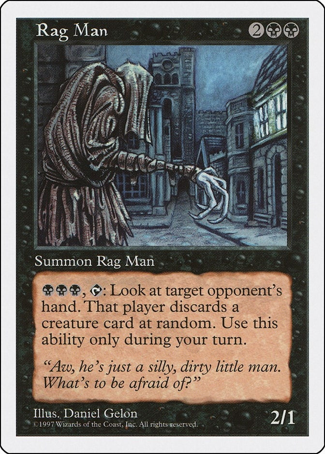 Image for Rag Man (5ED) - Magic: The Gathering