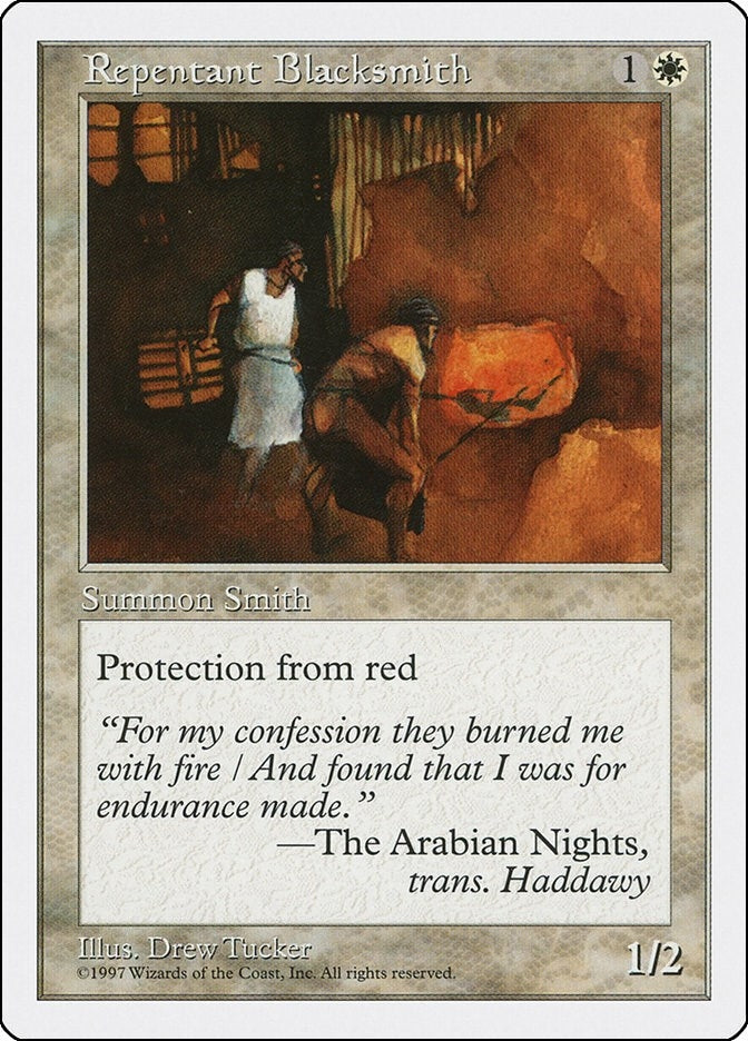 Image for Repentant Blacksmith (5ED) - Magic: The Gathering