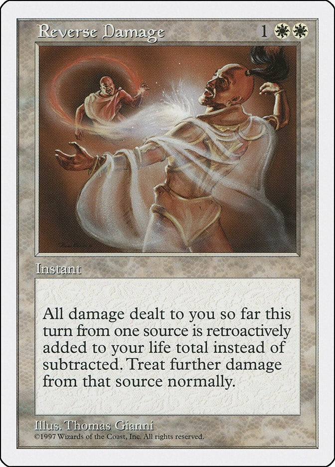 Image for Reverse Damage (5ED) - Magic: The Gathering
