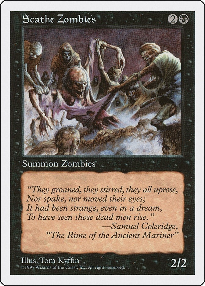 Image for Scathe Zombies (5ED) - Magic: The Gathering