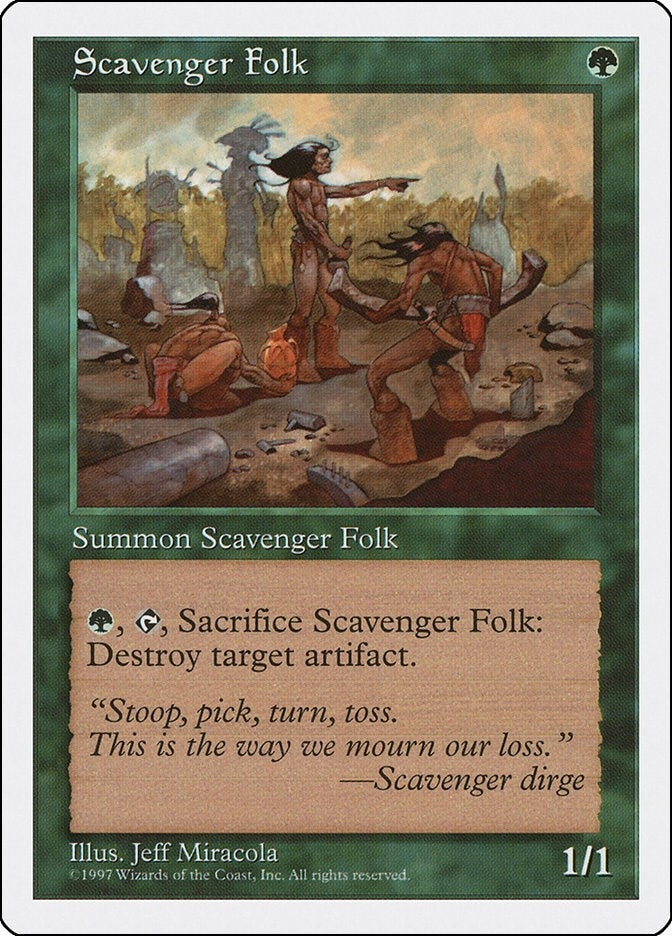 Image for Scavenger Folk (5ED) - Magic: The Gathering