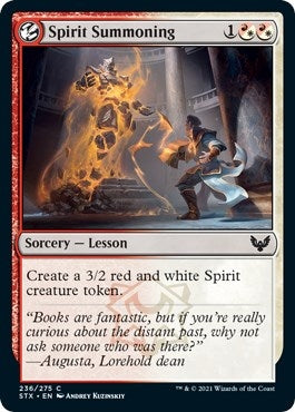 Spirit Summoning (236) (STX)