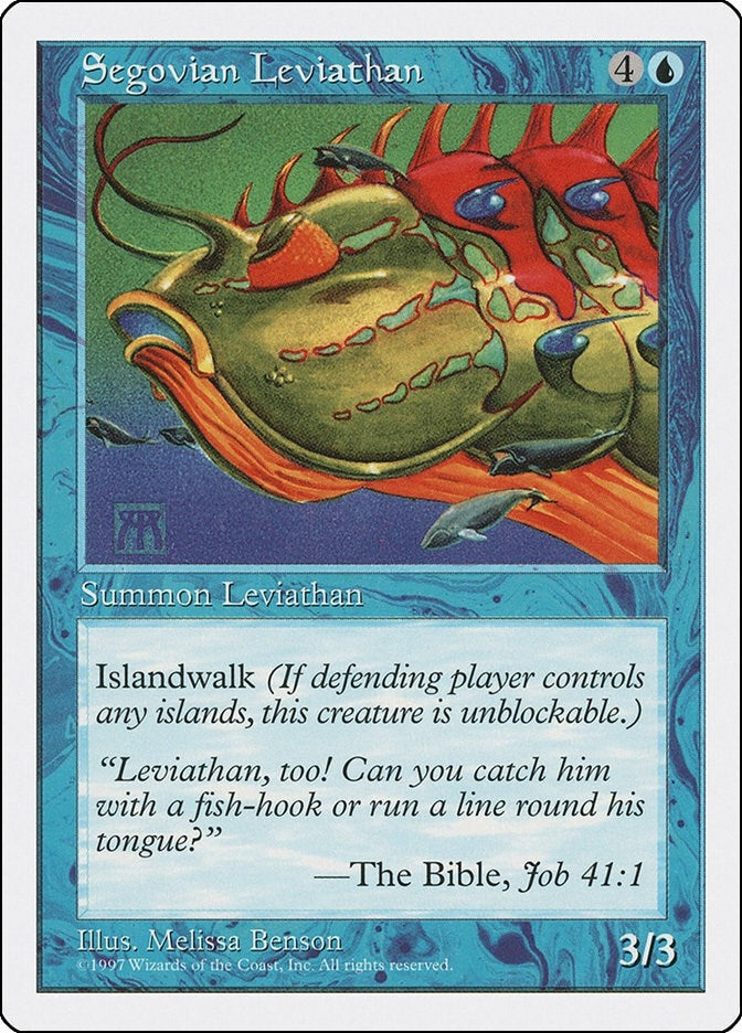 Image for Segovian Leviathan (5ED) - Magic: The Gathering
