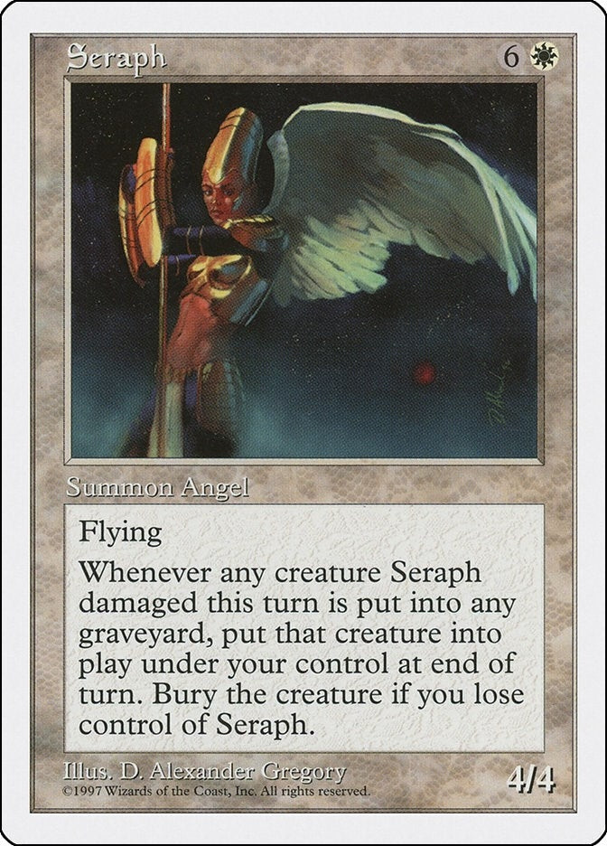 Image for Seraph (5ED) - Magic: The Gathering