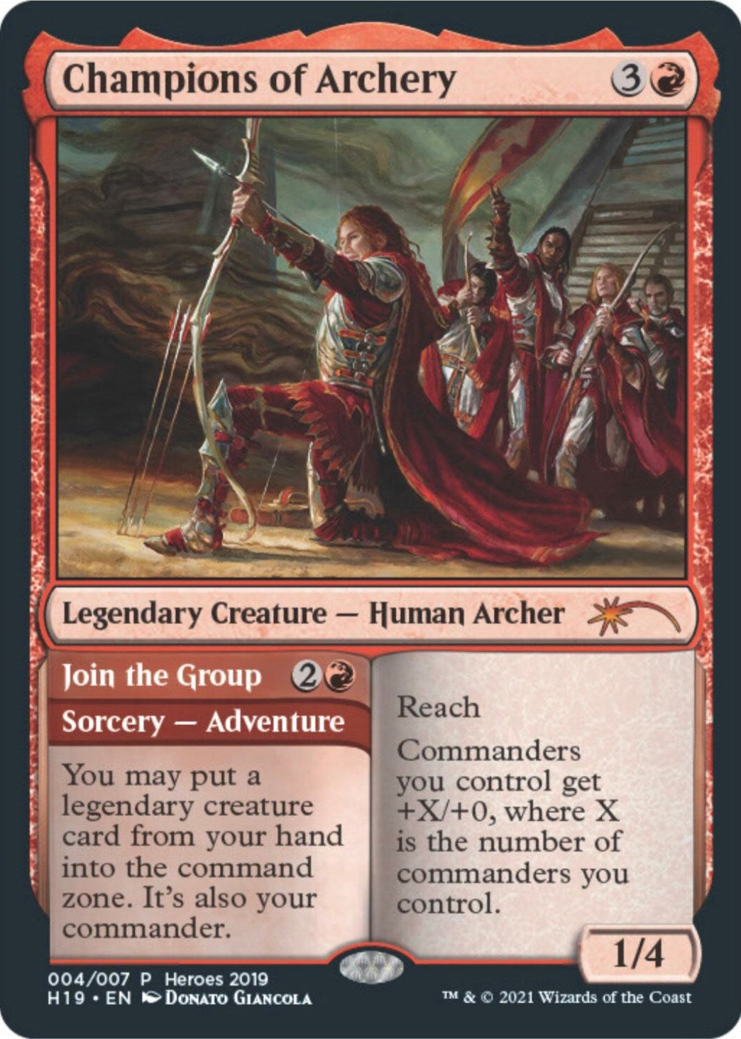Image for Champions of Archery (4) (UMP) - Magic: The Gathering