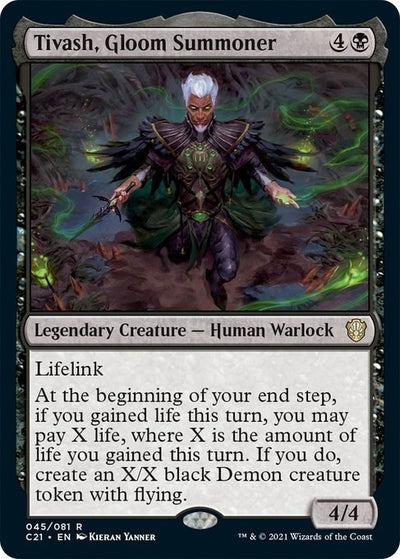 Tivash, Gloom Summoner (45) (C21)