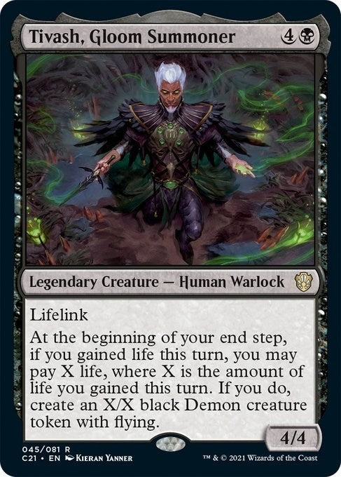 Tivash, Gloom Summoner (45) (C21)