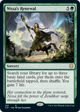 Nissa's Renewal (201) (C21)