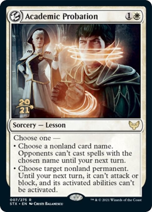 Image for Academic Probation (7) (PRE) - Magic: The Gathering