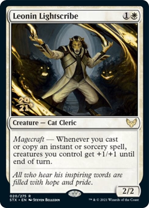 Image for Leonin Lightscribe (20) (PRE) - Magic: The Gathering