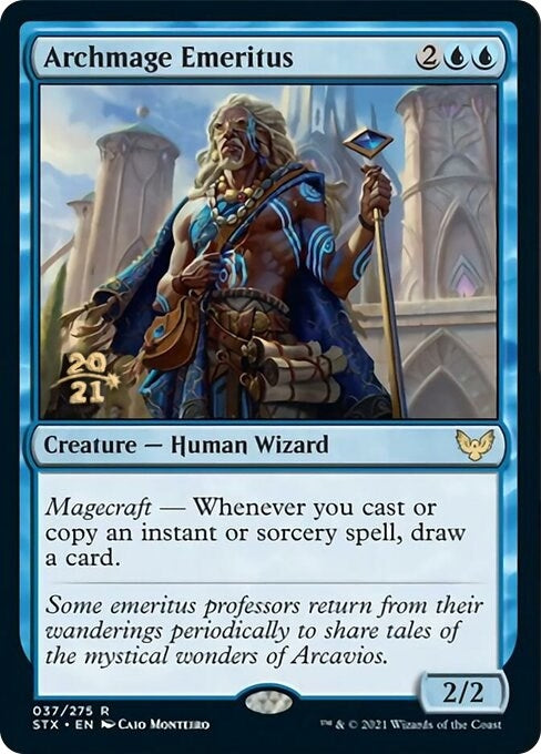 Image for Archmage Emeritus (37) (PRE) - Magic: The Gathering