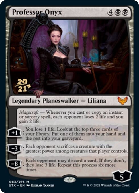 Image for Professor Onyx (83) (PRE) - Magic: The Gathering
