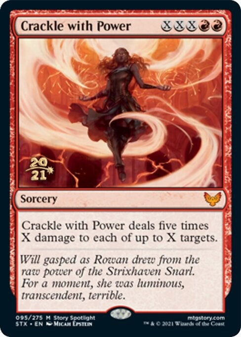 Image for Crackle with Power (95) (PRE) - Magic: The Gathering