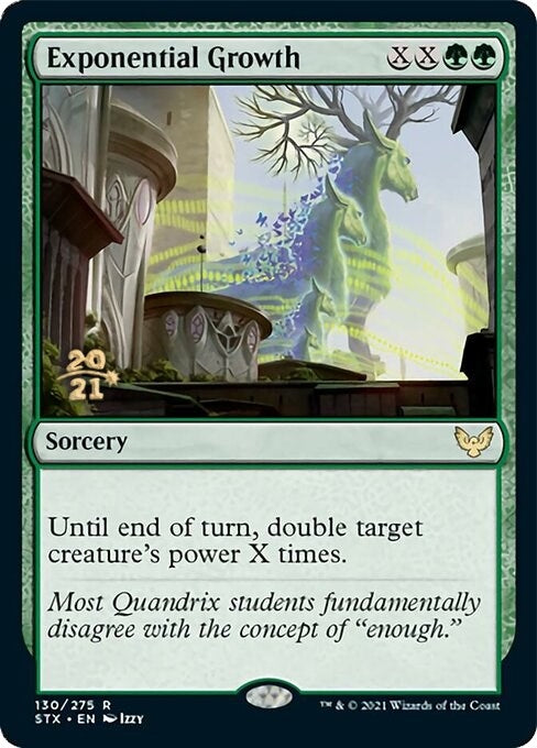 Image for Exponential Growth (130) (PRE) - Magic: The Gathering