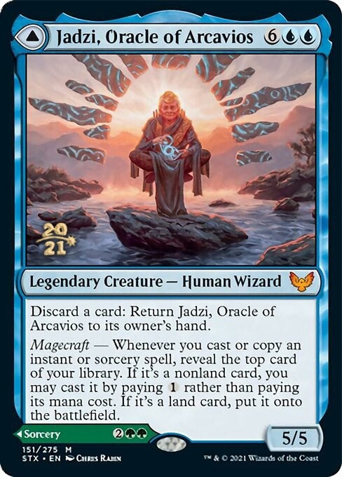 Image for Jadzi, Oracle of Arcavios (151) (PRE) - Magic: The Gathering