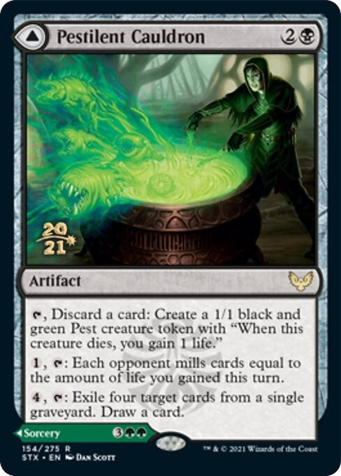 Image for Pestilent Cauldron (154) (PRE) - Magic: The Gathering