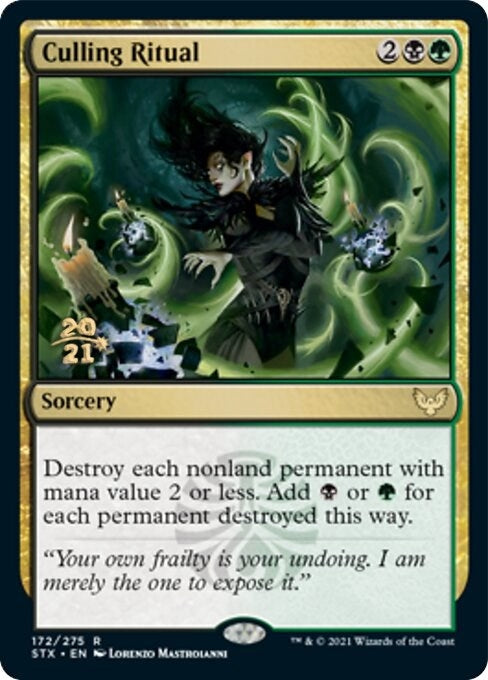 Image for Culling Ritual (172) (PRE) - Magic: The Gathering