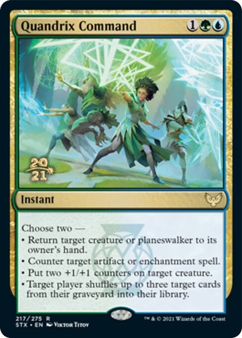 Image for Quandrix Command (217) (PRE) - Magic: The Gathering