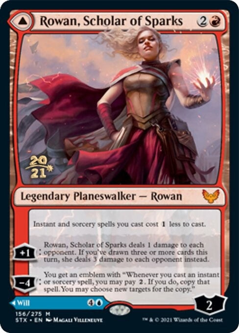 Image for Rowan, Scholar of Sparks (156) (PRE) - Magic: The Gathering