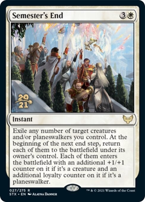 Image for Semester's End (27) (PRE) - Magic: The Gathering