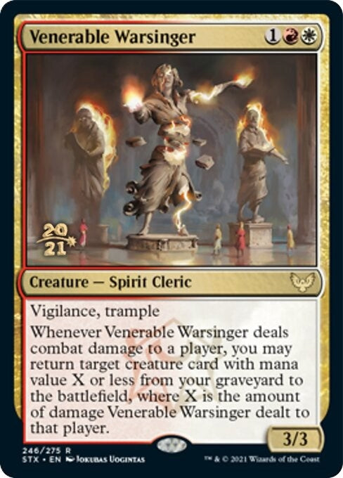 Image for Venerable Warsinger (246) (PRE) - Magic: The Gathering