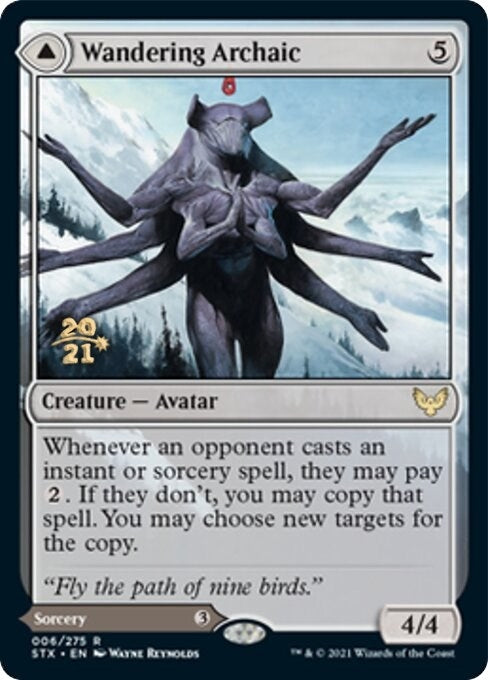 Image for Wandering Archaic (6) (PRE) - Magic: The Gathering