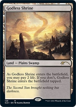 Image for Godless Shrine (128) (SLD) - Magic: The Gathering