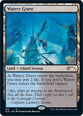 Image for Watery Grave (124) (SLD) - Magic: The Gathering