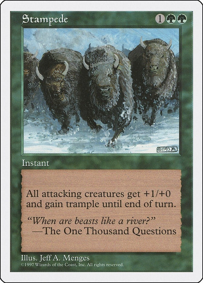 Image for Stampede (5ED) - Magic: The Gathering