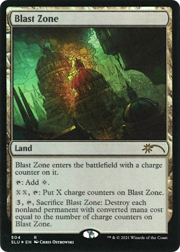 Image for Blast Zone (504) (SLU) - Magic: The Gathering
