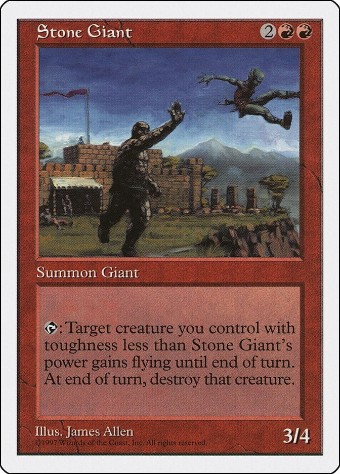 Image for Stone Giant (5ED) - Magic: The Gathering