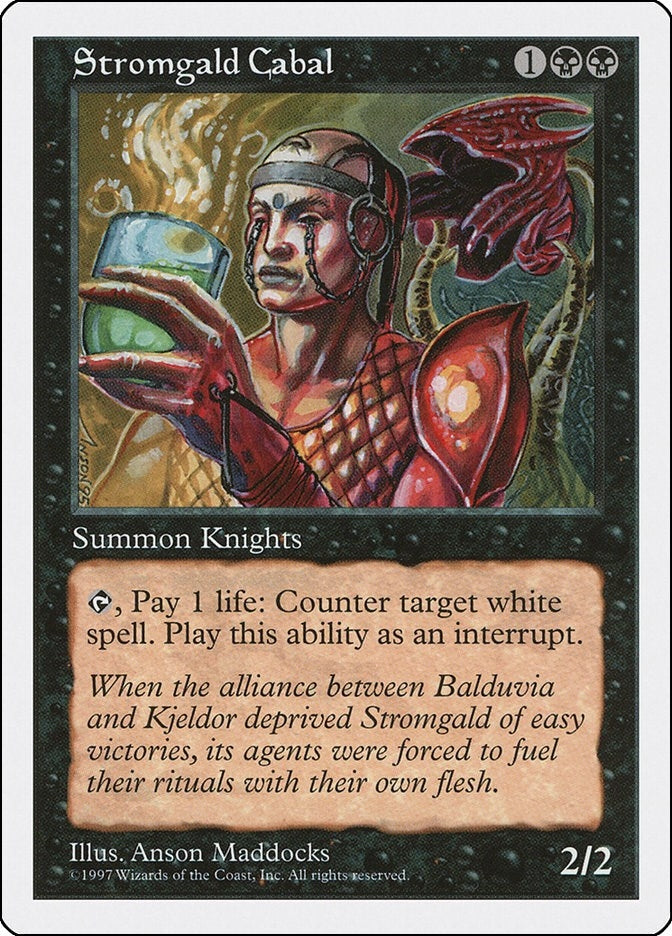 Image for Stromgald Cabal (5ED) - Magic: The Gathering